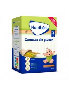 NUTRIBEN PAPILLA 600G CEREALES SIN GLUTEN FORMATO AHORRO...