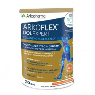 Arkoflex Dolexpert Sabor Naranja Colágeno, Ácido Hialurónico y Vitamina C 360gr.
