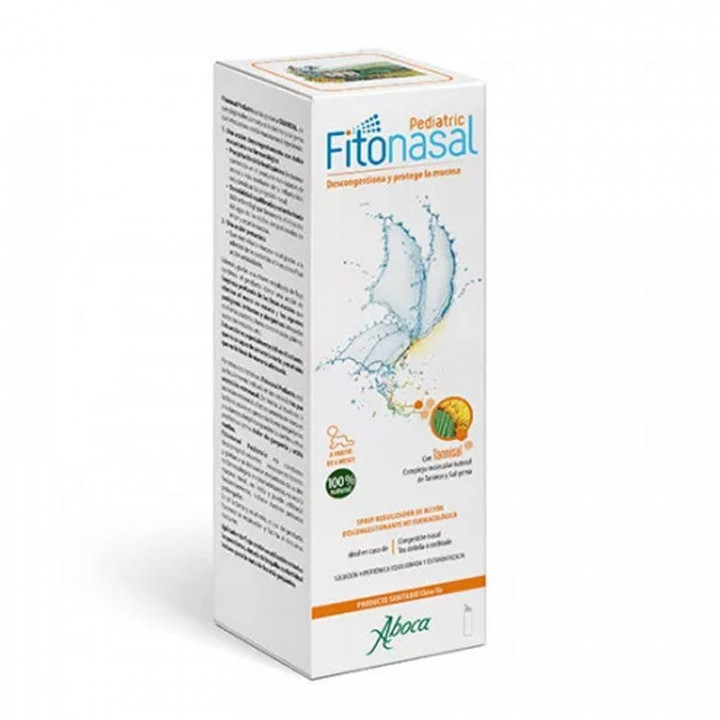 Aboca Fitonasal Pedriático Spray Nebulizador 125ml.