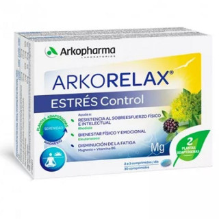 Arkorelax Estres Control 30 Cápsulas.