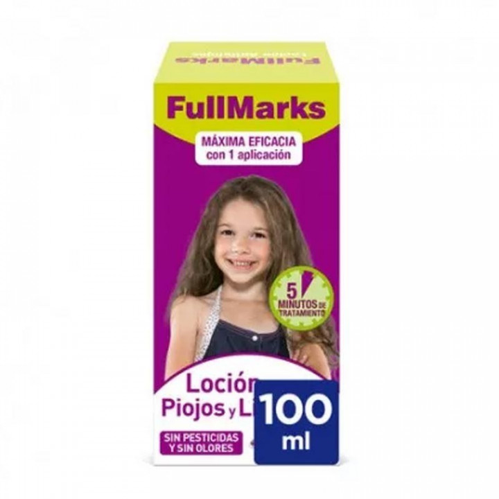 Fullmarks Loción Contra Piojos y Liendres 100ml.