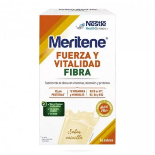 Meritene Fuerza y Vitalidad Vainilla 14 sobres 35gr.