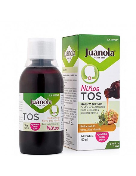 Juanola Tos Jarabe Niños 150 Ml Hiedra Miel De Flores Altea Y Tomillo