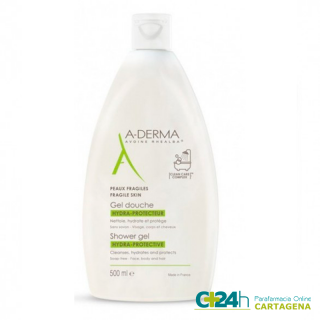 A-Derma Dermopan Gel de Ducha Sobregraso 500ml.