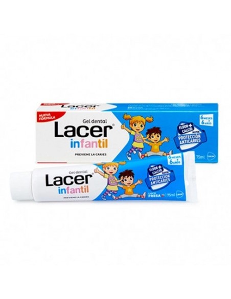 LACER INFANTIL GEL DENTAL 75 ML FRESA
