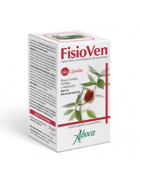 Fisioven Plus 50 Cápsulas De 500Mg Aboca Bienestar De Las Piernas