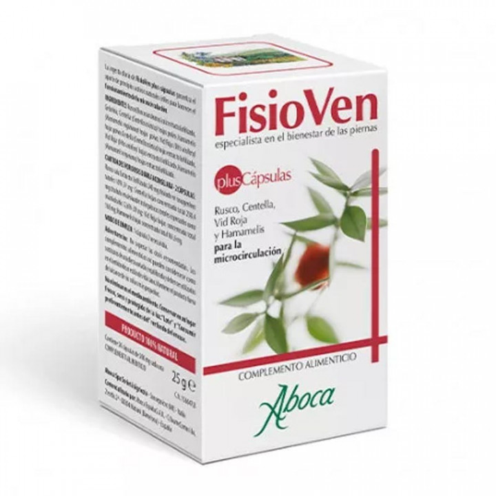 Aboca Fisioven Plus 50 Cápsulas.