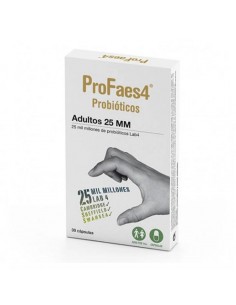 PROFAES4 PROBIOTICO ADULTOS  25 MM (MILMILLONES) 30 CAPSULAS