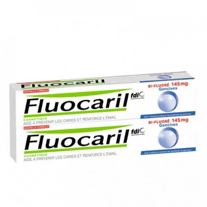 Fluocaril Bi-Fluore 145 mg Encias 2 Tubos de 75ml.