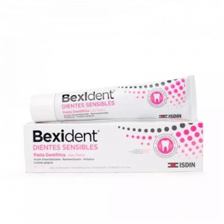 Isdin Bexident Dientes Sensibles Pasta Dentrífica 75ml.