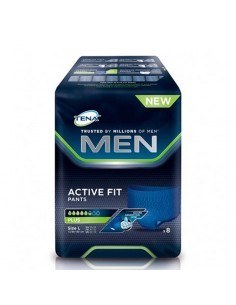 TENA MEN PANTS ACTIVE FIT ABSORCION 600 MLTALLA GRANDE G...
