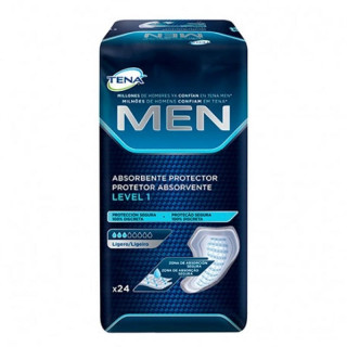 TENA MEN LEVEL1 ABSORCION LIGHT 200 ML 24 UNIDADES