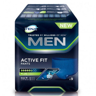 Tena Men Pants Active Fit Absorción Talla Mediana 9 Unidades 600ml.