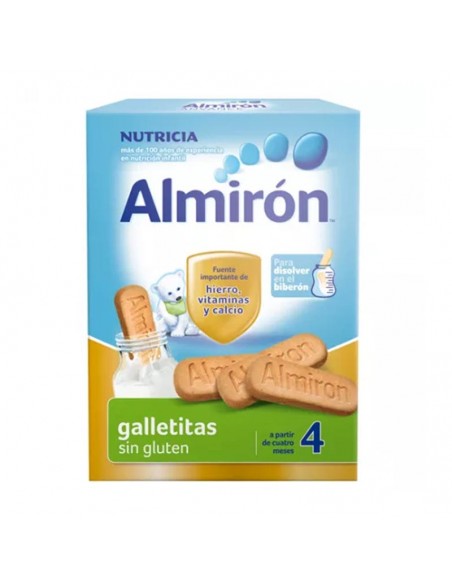 Almiron Advance Galletitas Sin Gluten 250g ,A Partir De 4 Meses,Para Disolver En El Biberon