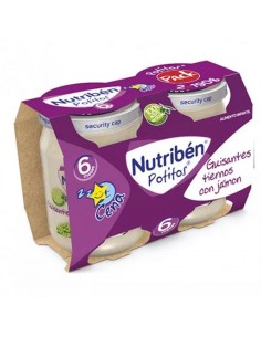 NUTRIBEN POTITO CENA BIPACK 2X190G GUISANTES TIERNOS CON...