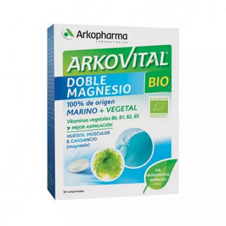 Arkovital Doble Magnesio Bio 30 Comprimidos.