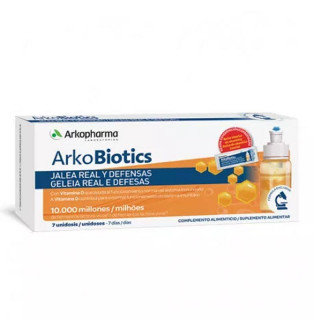 Arkobiotics Jalea Real y Defensas Adultos 7 Unidosis.