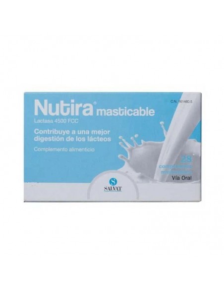 Nutira Lactasa 4500 FCC 28 Comp Masticables