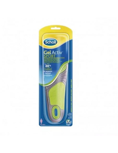 SCHOLL GEL ACTIV SPORT PLANTILLAS PARA MUJER