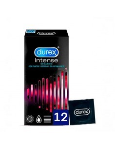 DUREX INTENSE ORGASMIC PRESERVATIVOS 12 PRESERVATIVOS CON...