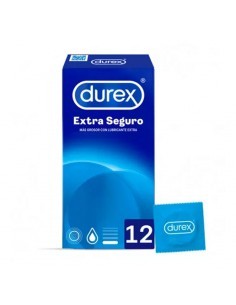 DUREX EXTRA SEGURO 12 PRESERVATIVOS DE RECKITT BENCKISER...