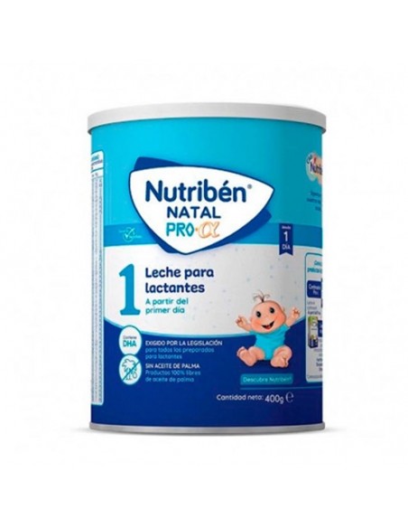 NUTRIBEN LECHE NATAL INICIO A PARTIR DE 0 MESES FORMATO ECONOMICO 400 G ALTER FARMACIA