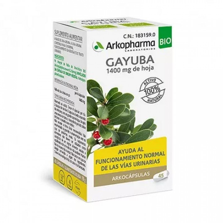 Arkocaps Gayuba 48 Cápsulas - Parafarmacia Cartagena 24h