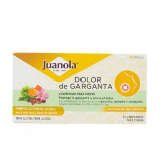 Juanola Própolis Sabor Suave Balsámico 20 Comprimidos.