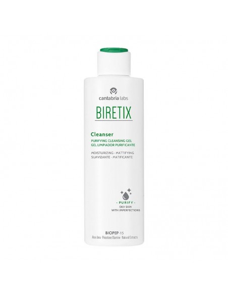 BIRETIX CLEANSER GEL LIMPIADOR PURIFICANTE 150 ML LIMPIA EN PROFUNDIDAD LAS PIELES GRASAS