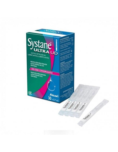 Systane Ultra Ud Gotas Oftalmicas Lubricantes 30 Monodosis