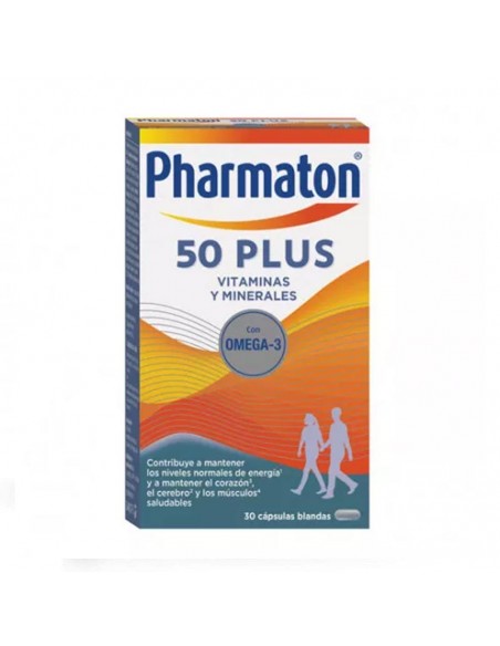 Pharmaton 50 Plus 30 Capsulas