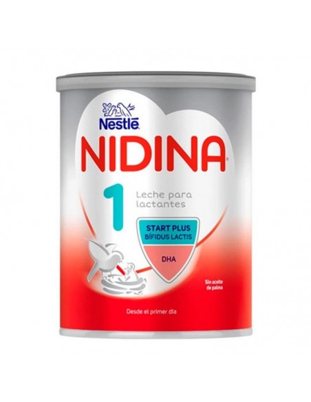 NESTLE NIDINA 800G 1 PREMIUM, LECHE PARA LACTANTES DESDE 0 MESES CON OMEGA 3 Y OMEGA 6, PRIMERA EDAD