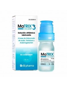 MATRIX OCULAR 3 SOLUCION OFTALMICA LUBRICANTE 1 ENVASE 10 ML