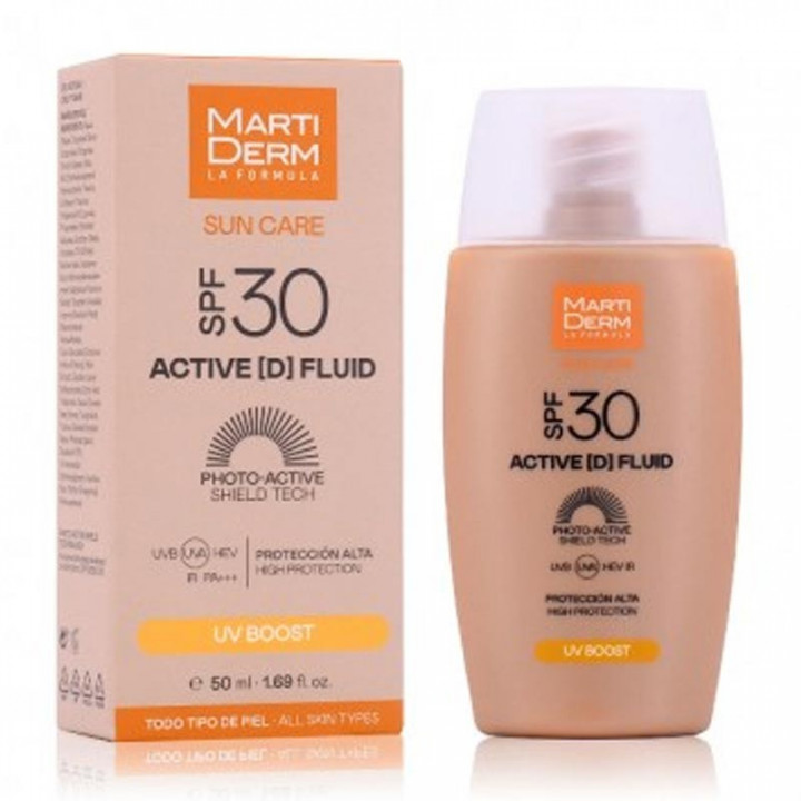 MARTIDERM SPF 30 ACTIVE (D) FLUID 1 ENVASE 50 ML TODO TIPO DE PIEL