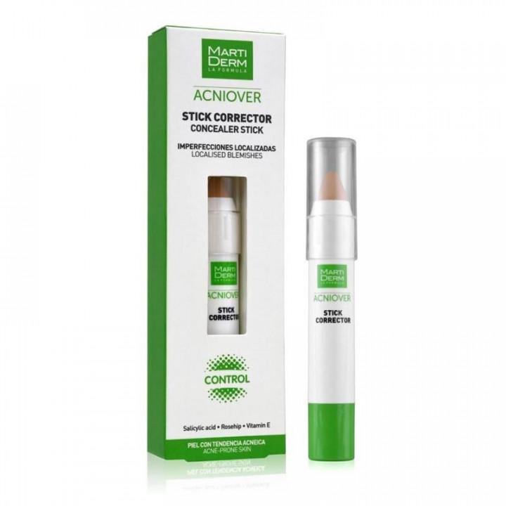 MARTIDERM ACNIOVER STICK CORRECTOR 1 ENVASE 15 ML