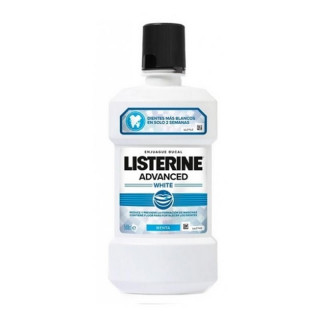 LISTERINE ADVANCED WHITE 1 BOTELLA 500 ML SABOR SUAVE
