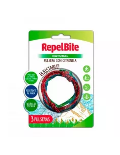 Repel Bite Natural Pulsera De Cuerda Con Citronela 3...