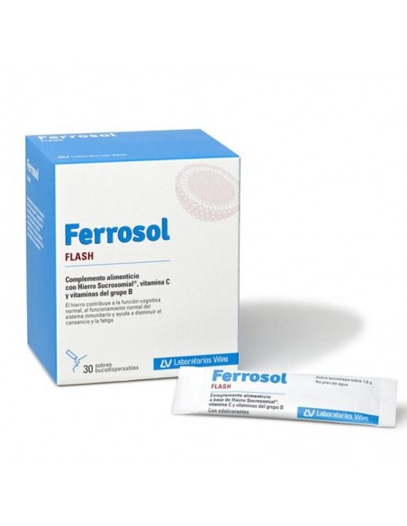 FERROSOL FLASH 30 SOBRES