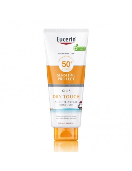 Eucerin Sun Protection Kids Toque Seco Gel Cream Spf50+ 1 Tubo 400 Ml