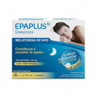 EPAPLUS SLEEPCARE MELATONINA CON TRIPTOFANO 60 COMPRIMIDOS