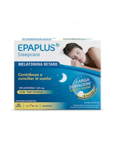 EPAPLUS SLEEPCARE MELATONINA CON TRIPTOFANO 60 COMPRIMIDOS