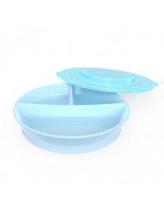 TWISTSHAKE PLATO DIVIDIDO 6M AZUL PASTEL