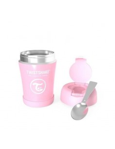 TWISTSHAKE FOOD CONTAINER ROSA 350 ML