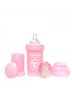 Twistshake Biberon Anticolico 180 Ml Rosa