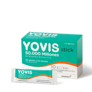 Yovis 10 Sobres Bucodispersables.