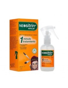 NEOSITRIN SPRAY GEL ANTIPIOJOS 1 ENVASE 100 ML + LIENDRERA