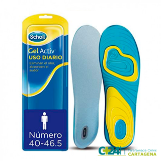 Dr Scholl Gel Activ Plantilla Uso Diario Hombre.