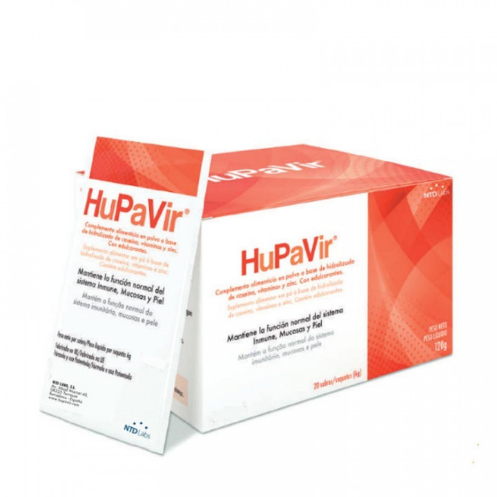 HUPAVIR 20 SOBRES 6 G