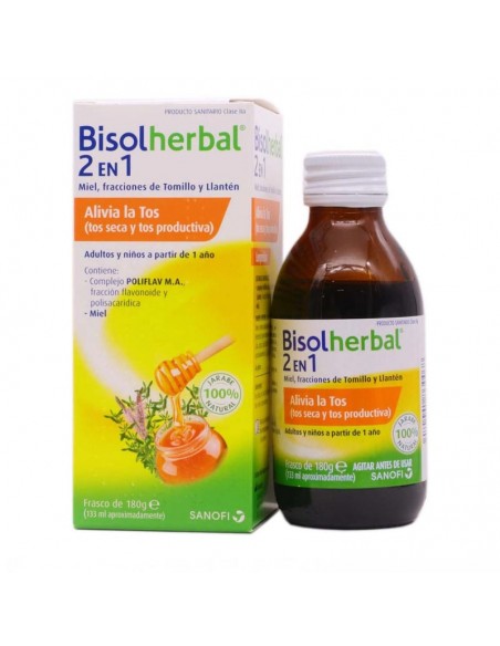 BISOLHERBAL 2 EN 1 ALIVIA LA TOS SECA Y PRODUCTIVA 133ML