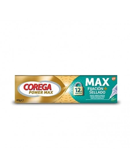 Corega Max Fijacion + Sellado 1 Envase 40 G Sabor Menta